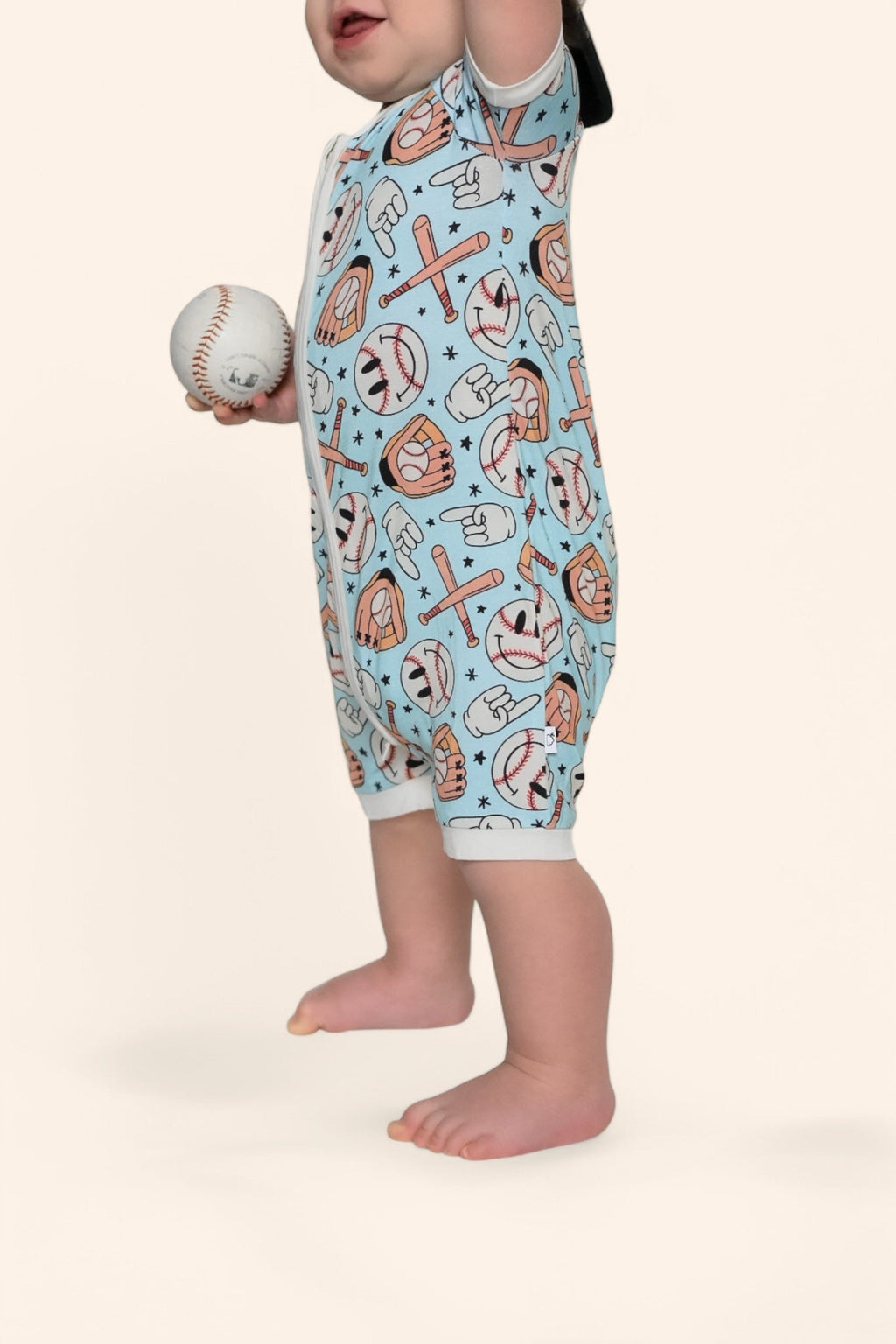 BASEBALL SMILEY DREAM SHORTIE