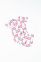 American Flag Short Set
