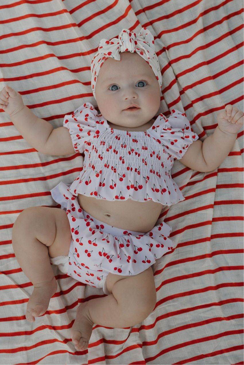 Two Piece Swimsuit | Sweetheart Cherries