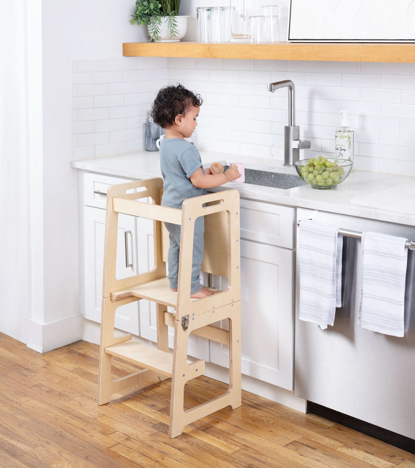 Date | 4-in-1 Kitchen Tower & Desk