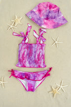 CANDY CLOUDS DREAM SMOCKED TWO PIECE SWIM SUIT