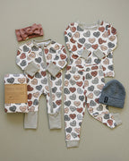 Conversation Hearts Ribbed Bamboo Cozy PJs