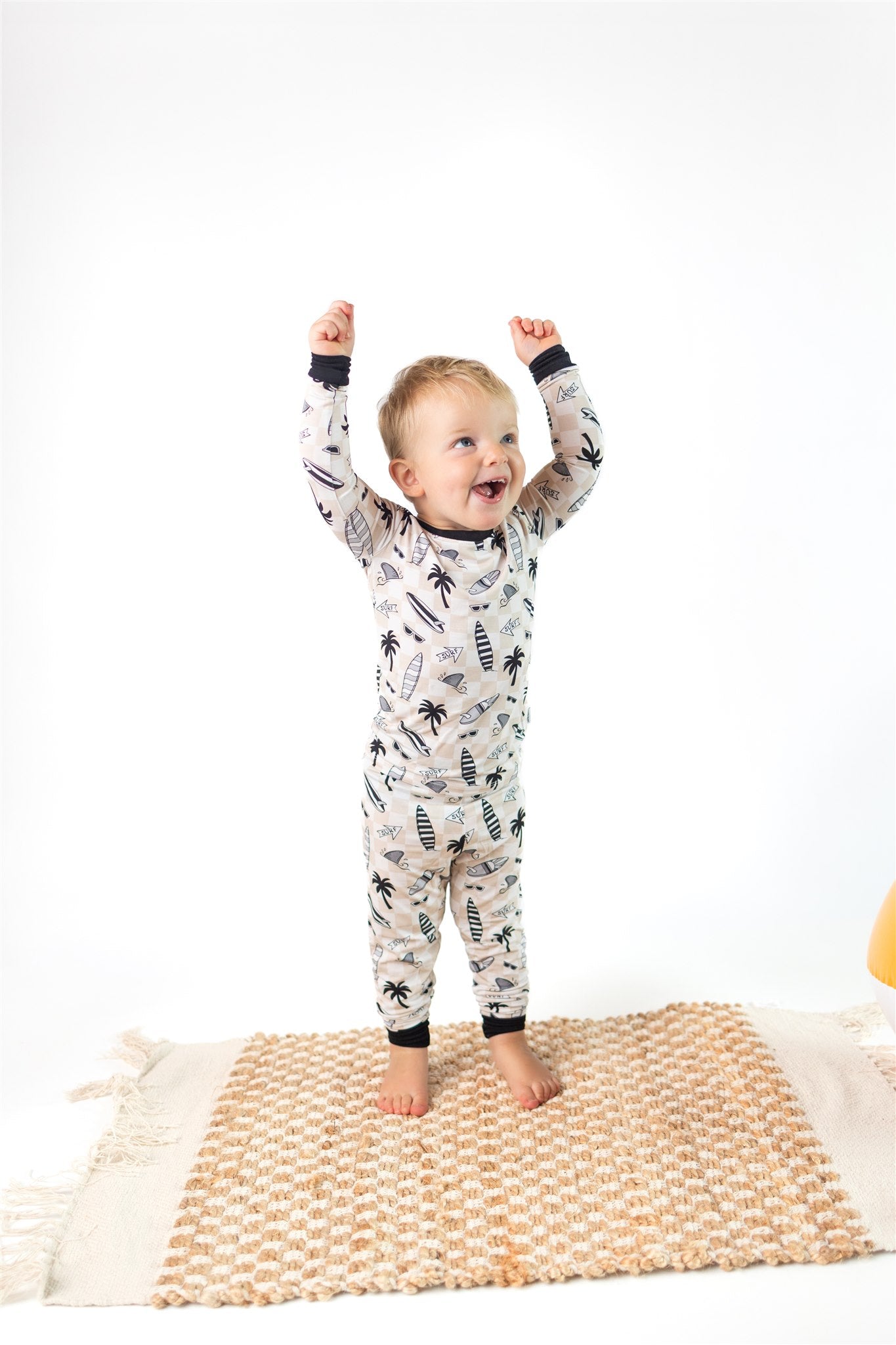 Checkered Surfboards | Two Piece Bamboo Pajama Set