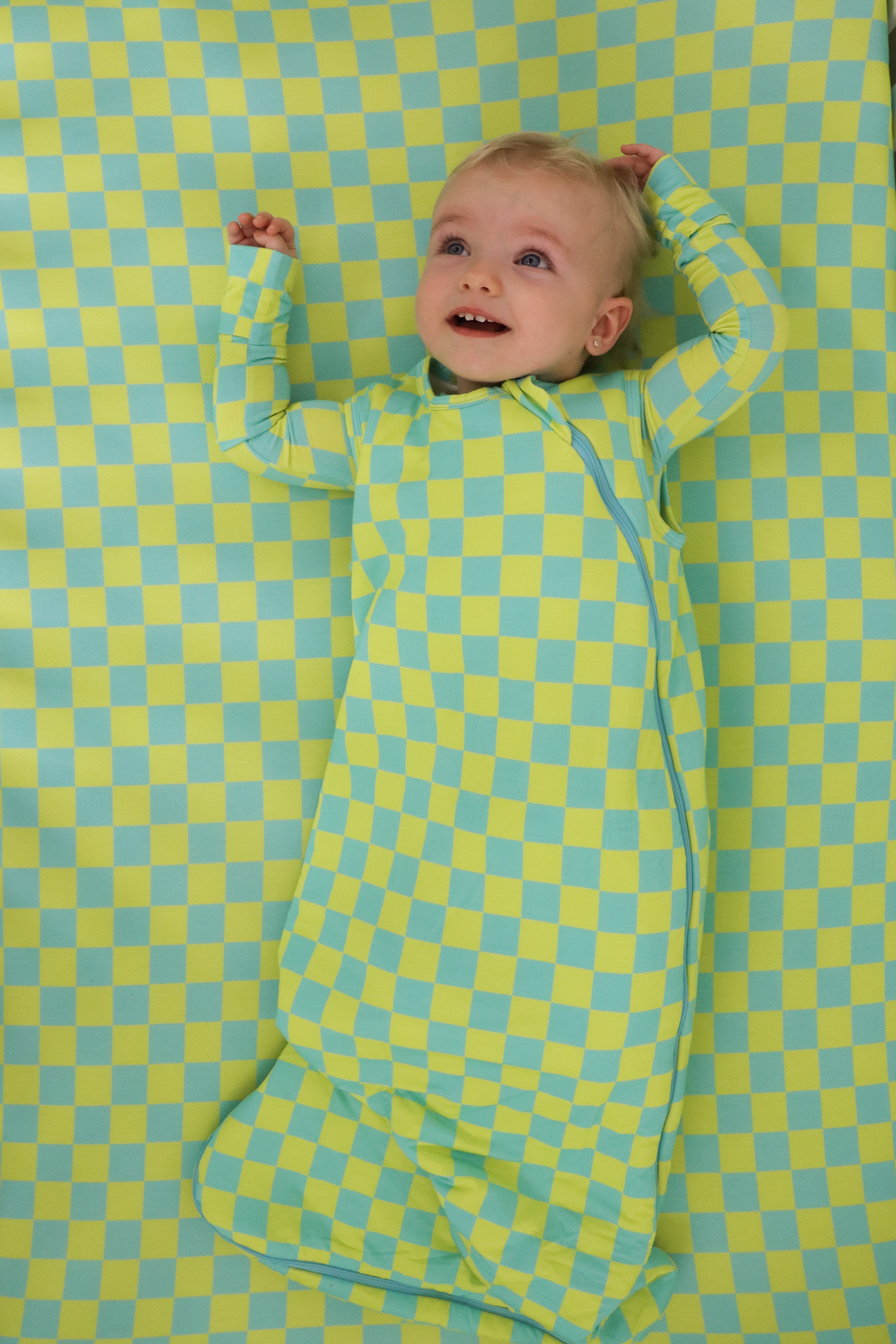 BE BOLD CHECKERS DREAM SLEEP SACK