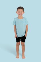 CAPRI BLUE RIB DREAM POCKET TEE