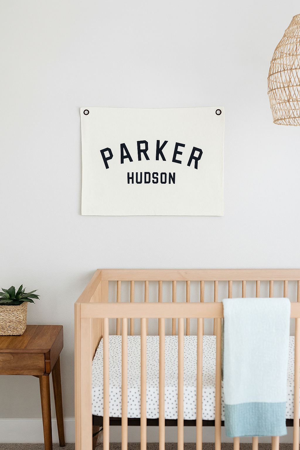 Custom Canvas Name Banner