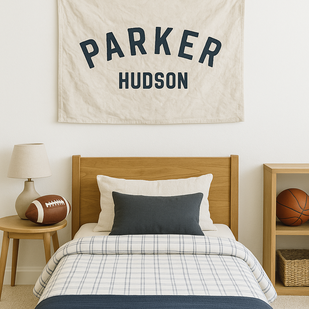 Custom Canvas Name Banner