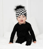 BLACK DREAM ZIPPER ROMPER