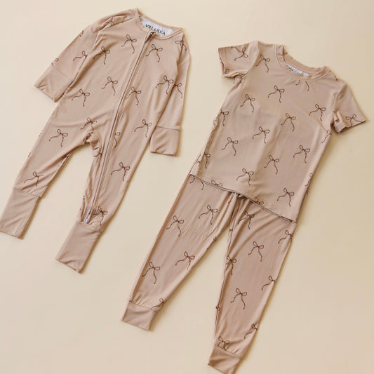 Bow Bamboo Pajamas