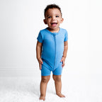 Azure Shorty Romper