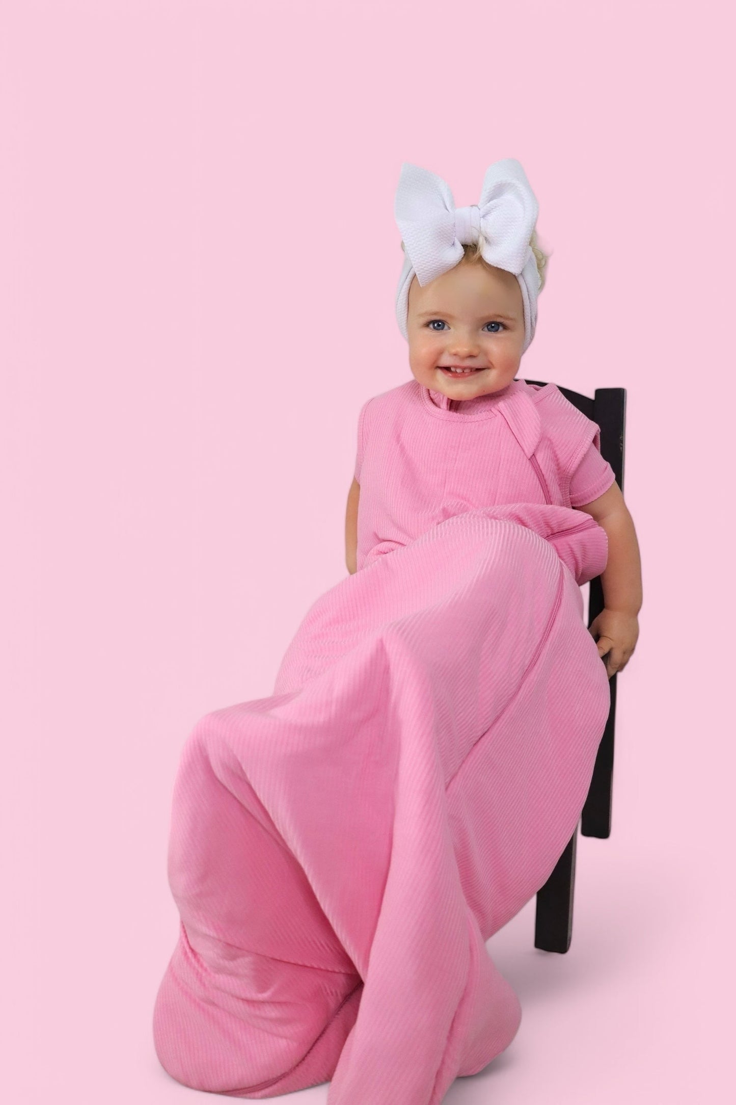 BELLA PINK RIB DREAM SLEEP SACK