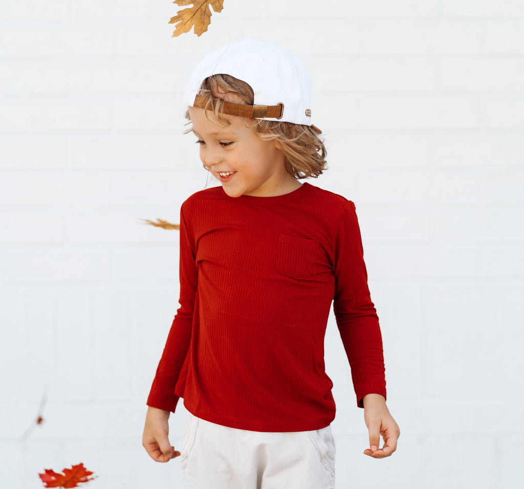 BRICK RIB DREAM POCKET TEE