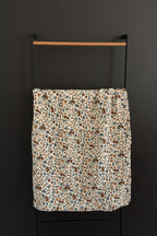 Harvest Floral Muslin Quilt Blanket