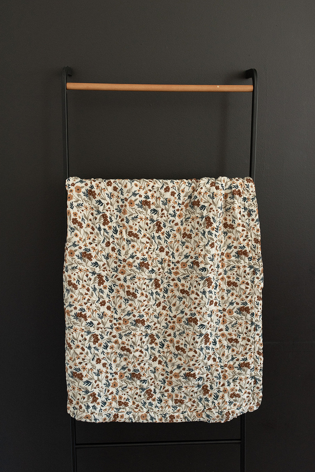 Harvest Floral Muslin Quilt Blanket