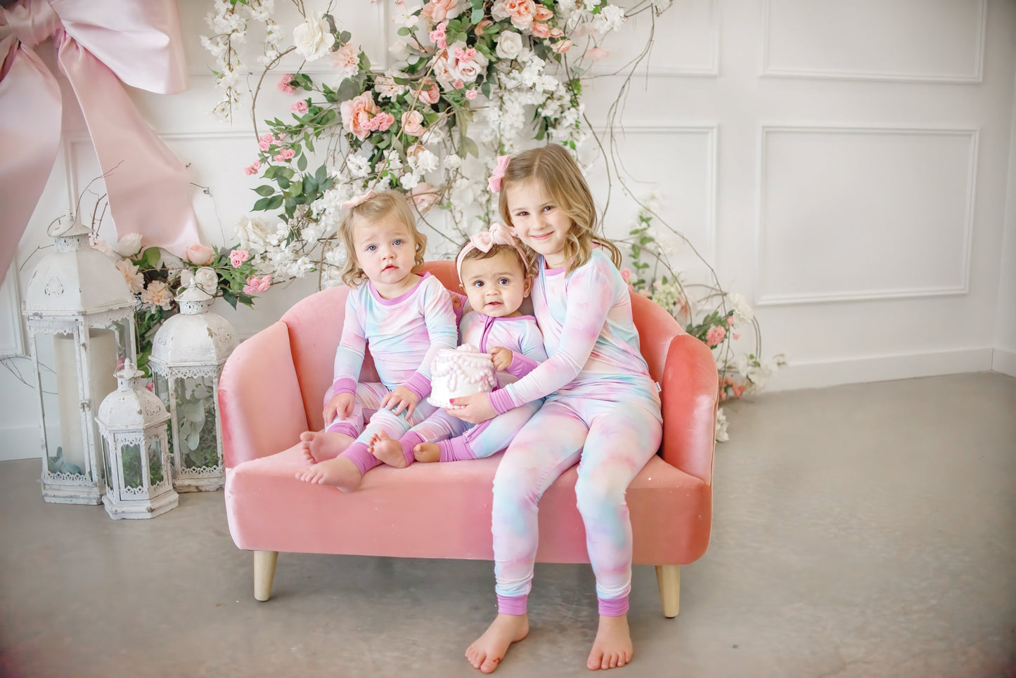 Cotton Candy Tie Dye | Convertible Bamboo Zippy