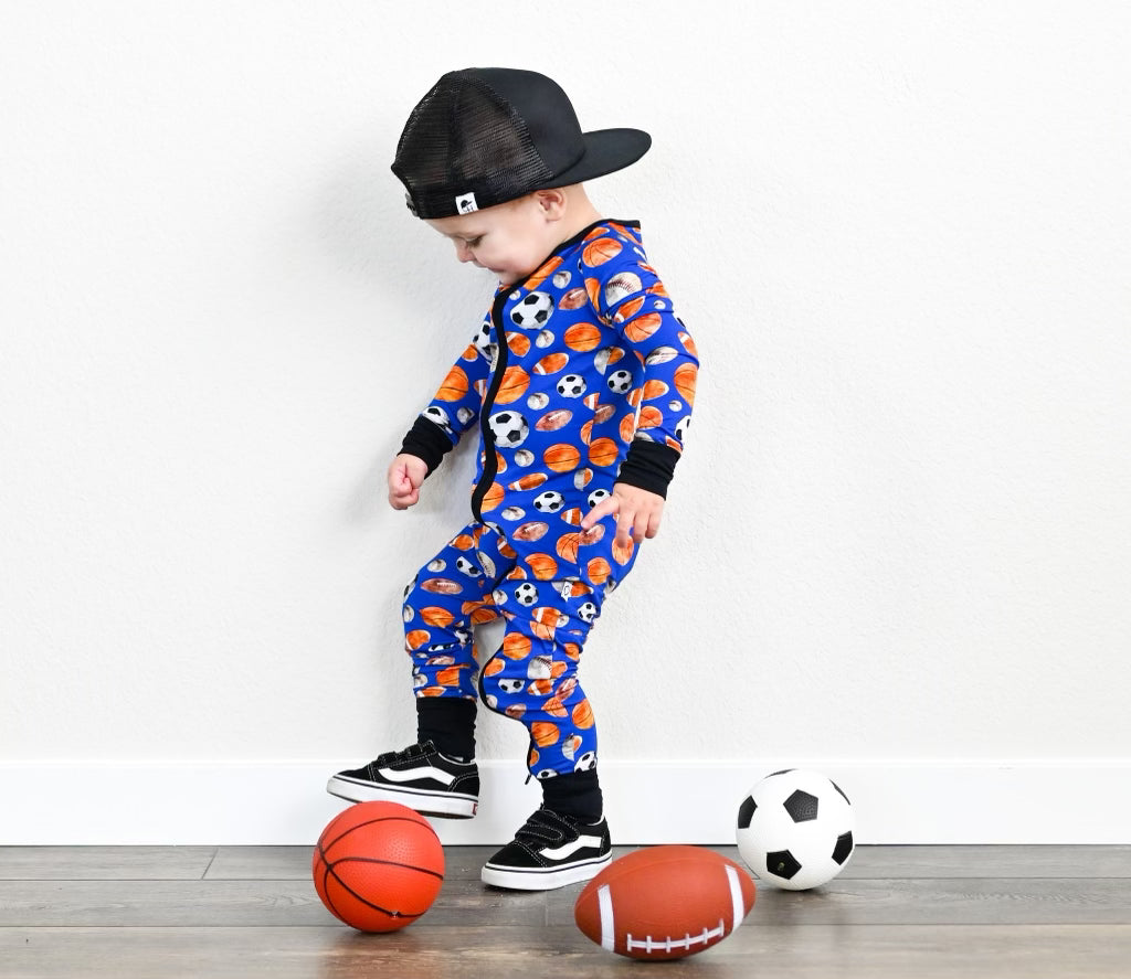 ALL STARZzz DREAM ZIPPER ROMPER