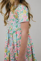 Daffodils S/S Pocket Floral Twirl Dress