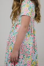 Daffodils S/S Pocket Floral Twirl Dress