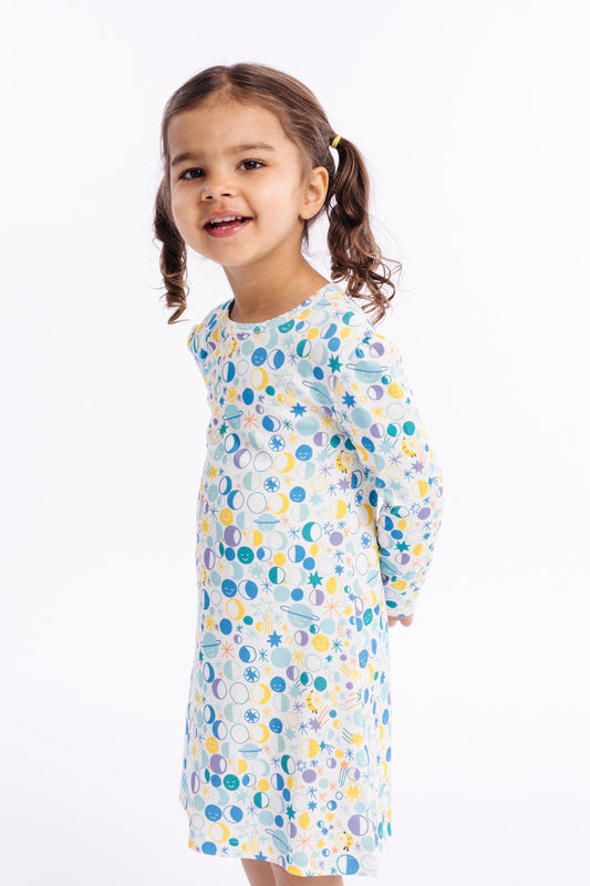 Many Moons Organic Pima Cotton Dodo Dress