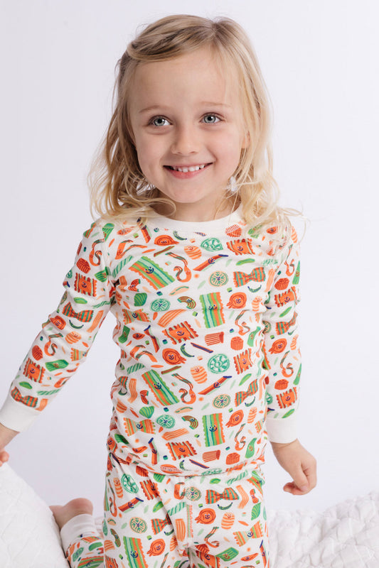 Pasta Festa Organic Pima Cotton Pajama Set