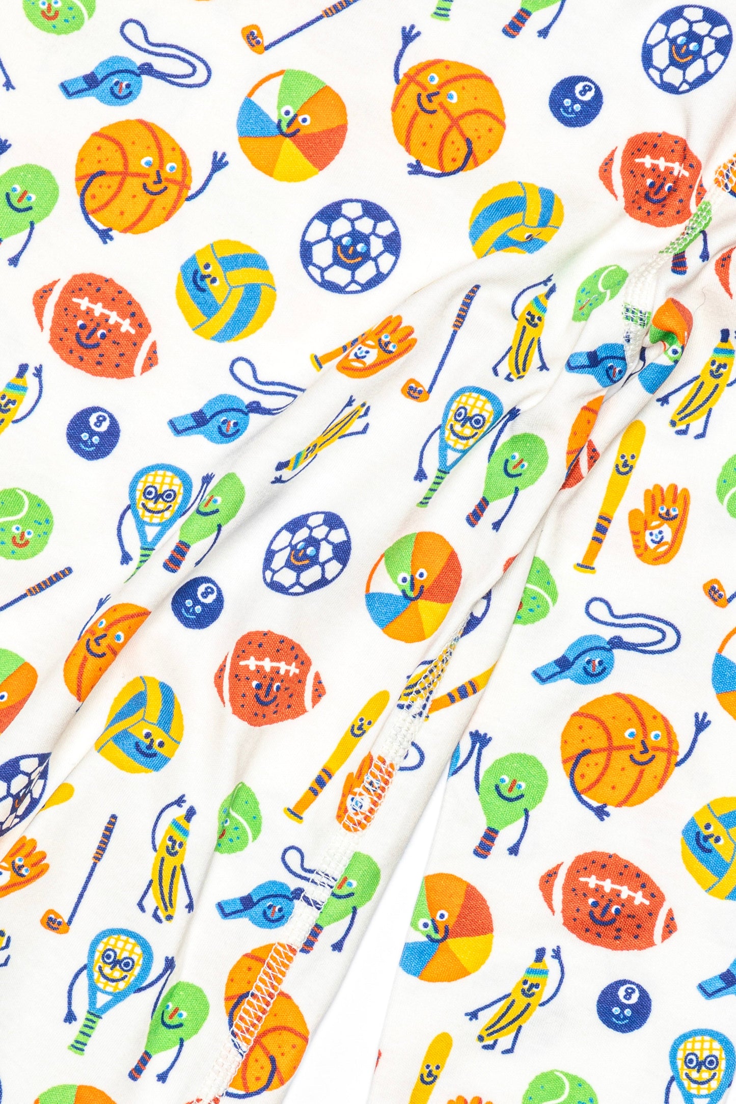 Play Ball Organic Pima Cotton Pajama Set