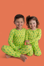 BRIGHT BOLTS DREAM ZIPPER ROMPER