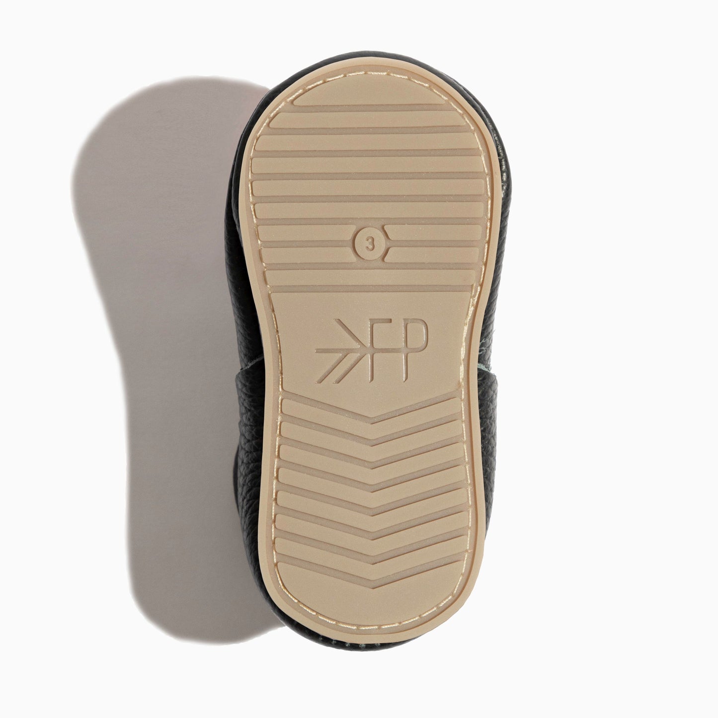 Ebony T-Bar Baby Shoe