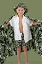 CAMO SHARK DREAM BUCKET HAT