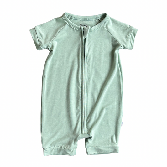 Bonsai - Zip Shortie Zipper Romper