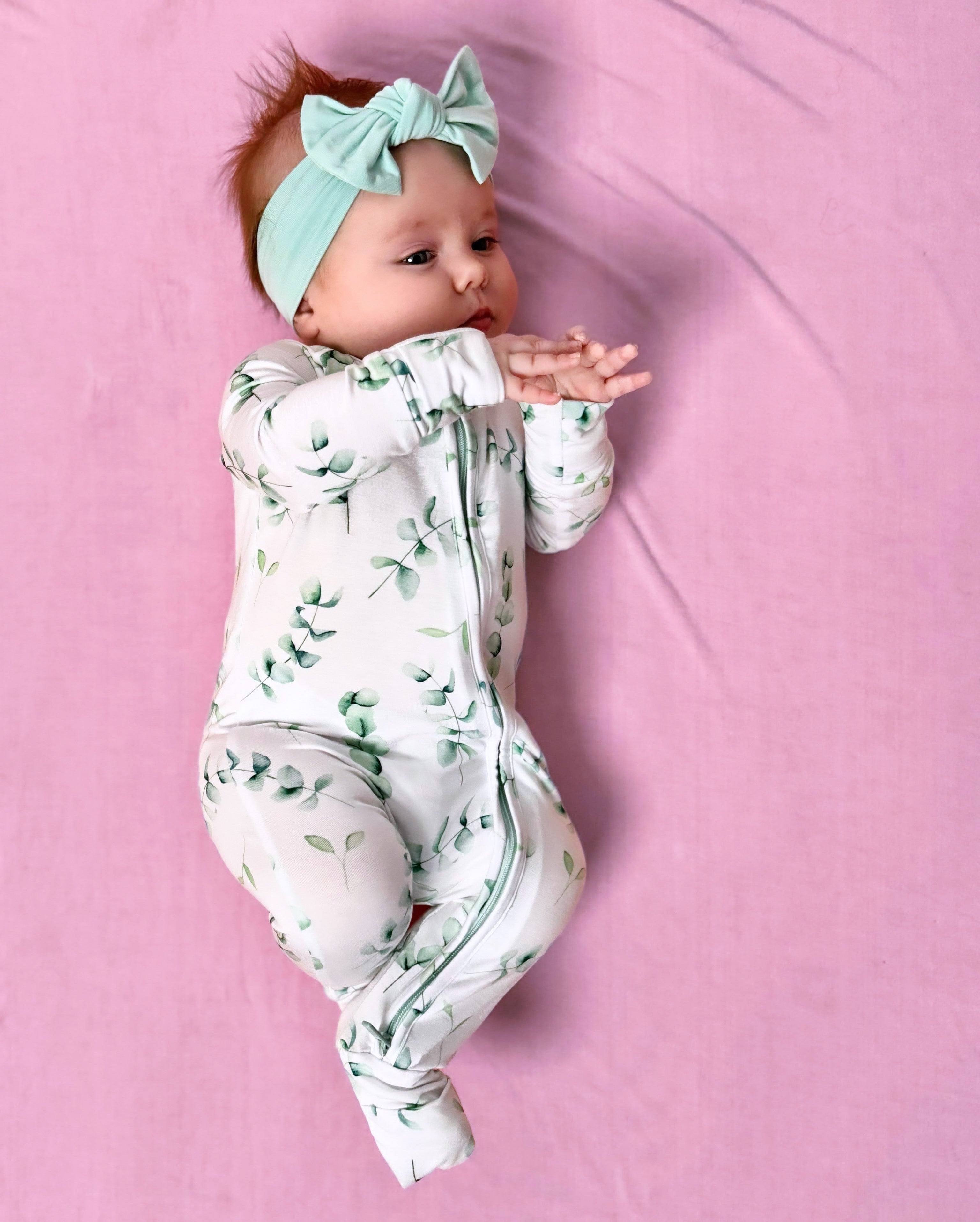 Eucalyptus - Zippy Zipper Romper