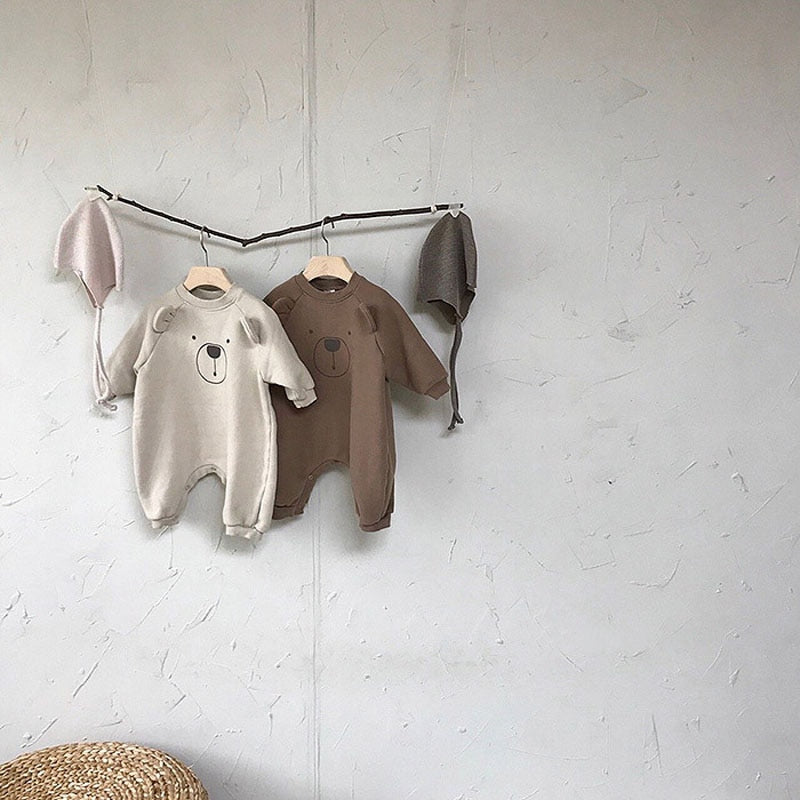 Baby Bear Long sleeve Jumpsuit Romper