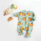 Cartoon Baby Girls Rompers
