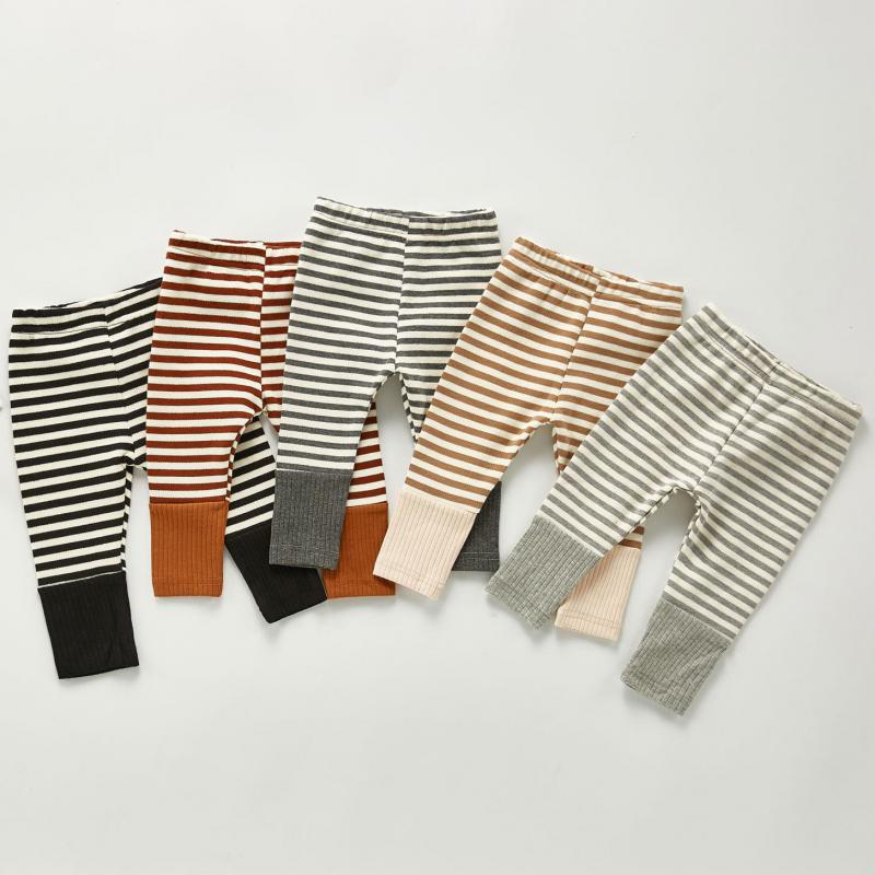 Boys Cotton Stripe Pants