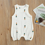Sleeveless Snap Detail Jumpsuit Romper