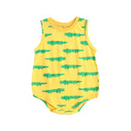 Boys Aqua Print Bodysuit