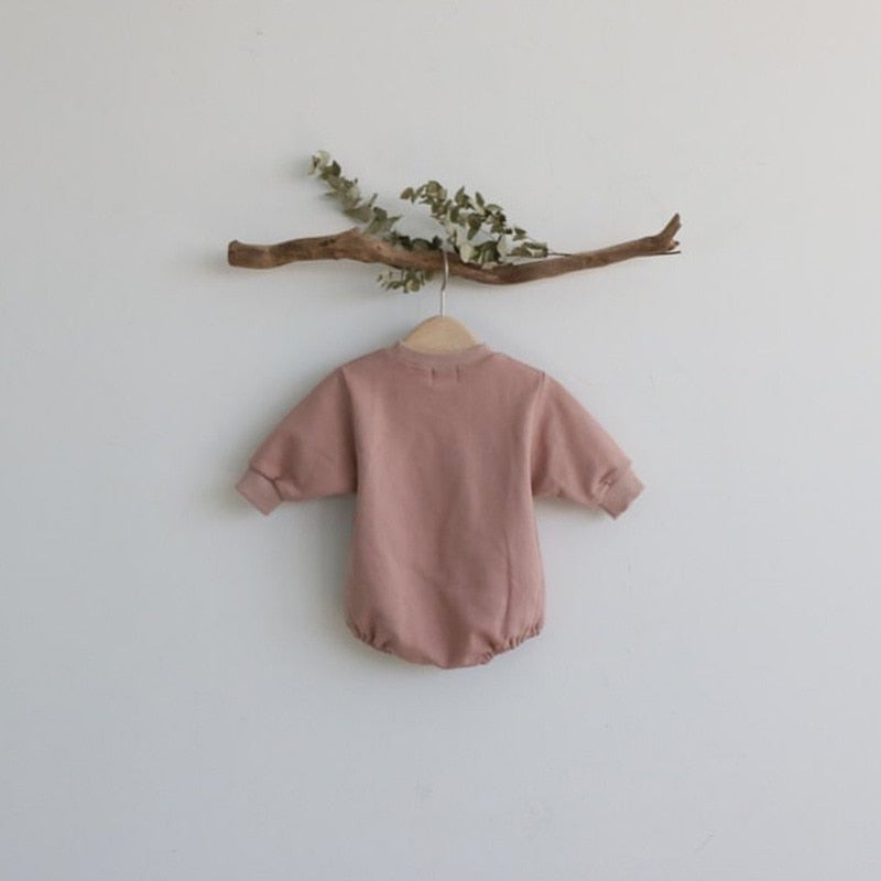 Little Lemon Long Sleeve Bodysuit Romper