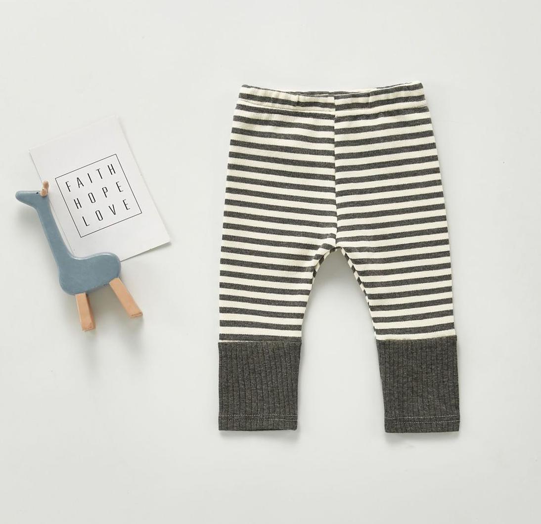 Boys Cotton Stripe Pants