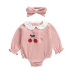 Cherry Bomb Plush Bodysuit Romper