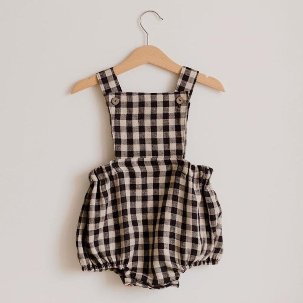 Sleeveless Tank Baby Girls One-Piece Romper