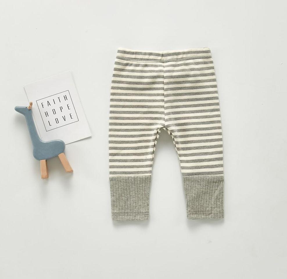 Boys Cotton Stripe Pants