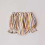 Baby Girl Solid Linen Shorts