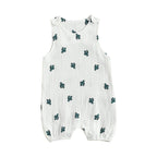 Sleeveless Snap Detail Jumpsuit Romper