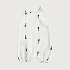 Sleeveless Snap Detail Jumpsuit Romper