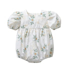One Piece Flower Baby Girls Romper