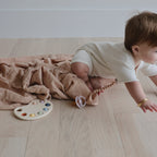 Organic Cotton Muslin Swaddle Blanket