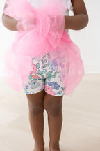 Hydrangea Floral Tutu Shorts
