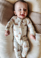 Cottontail Cruisers Modal Zippy Pajamas Romper