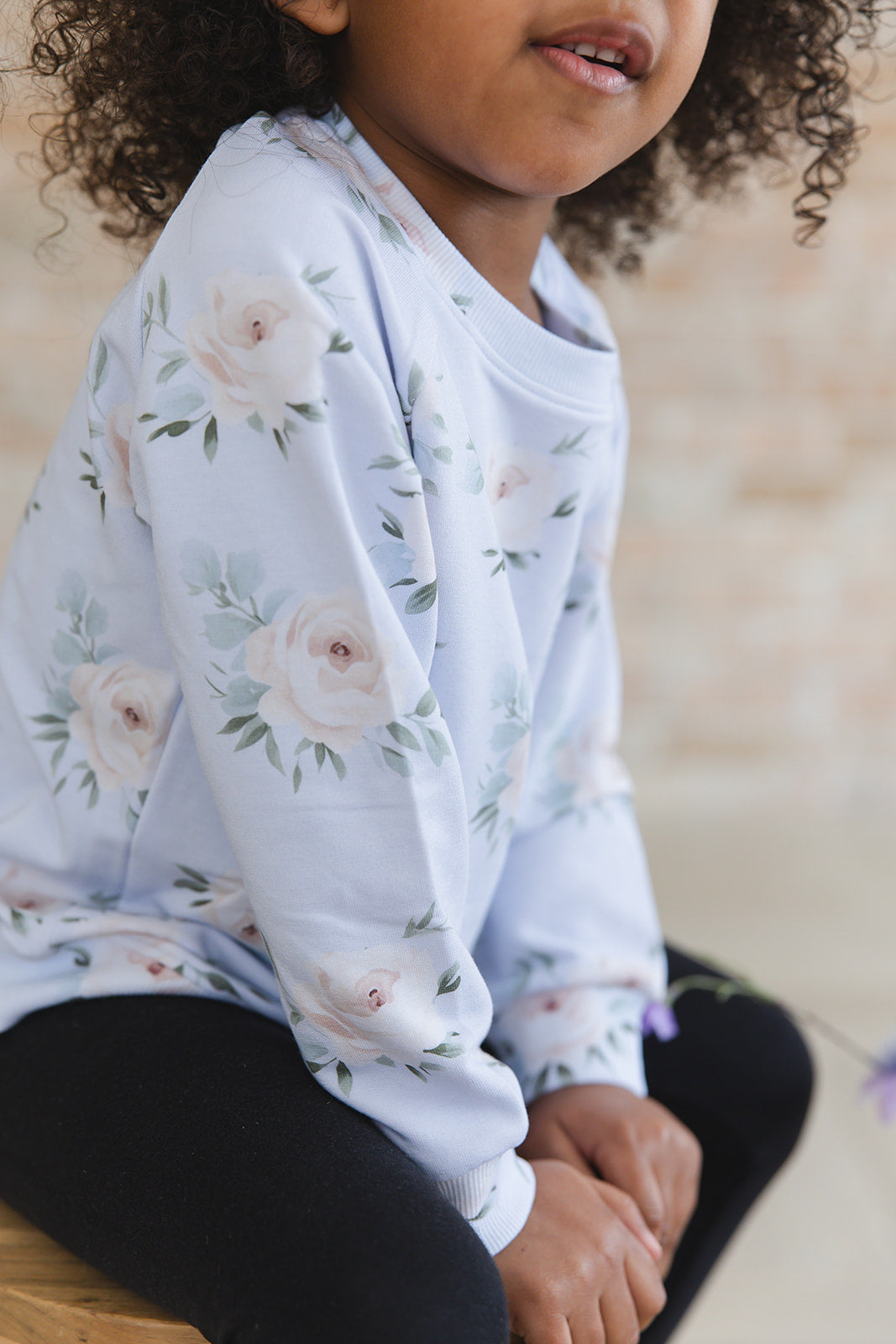Cosette - Floral Cloud Terry Sweatshirt