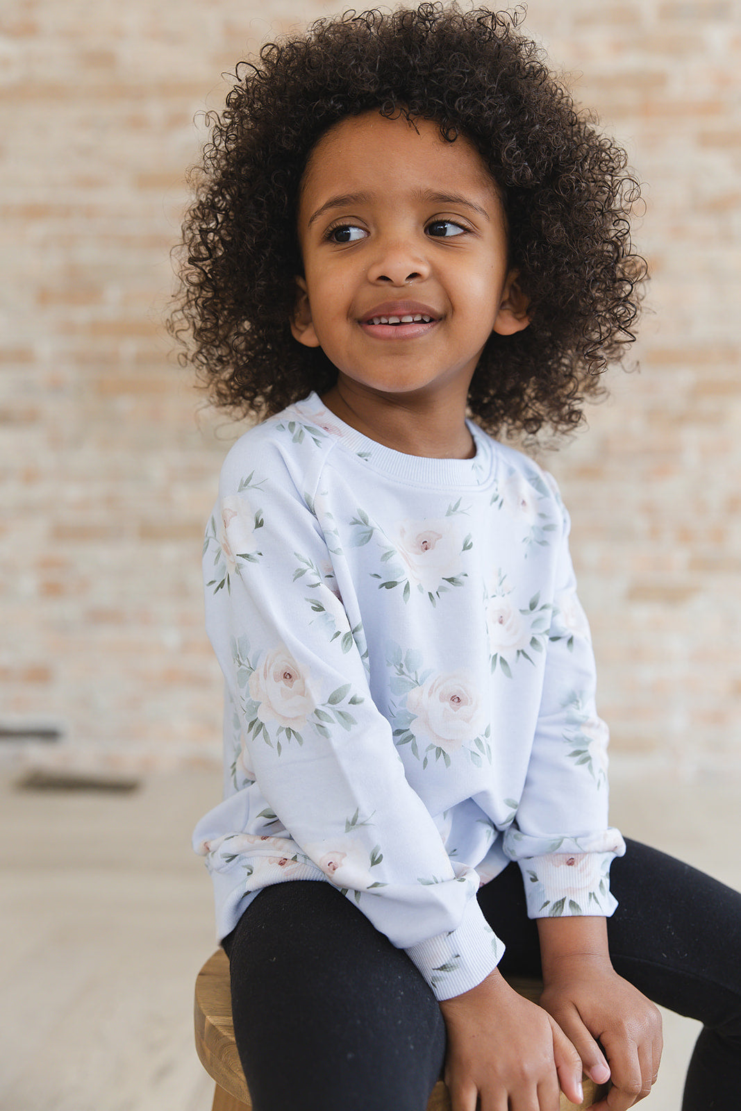 Cosette - Floral Cloud Terry Sweatshirt