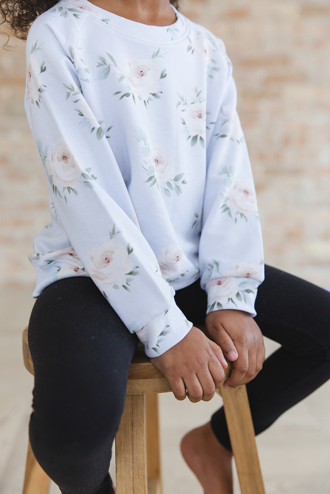 Cosette - Floral Cloud Terry Sweatshirt